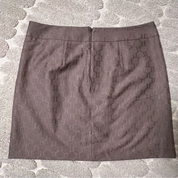 Ann Taylor Loft taupe skirt 💗 NWT 💗 fully lined💗 zipper 💗 size 10 - Picture 6 of 7